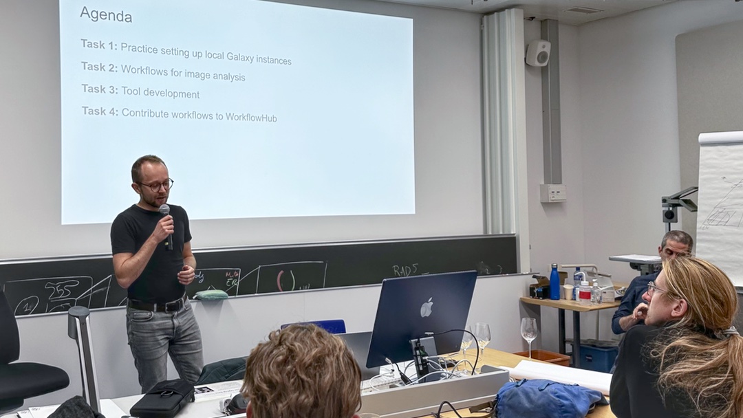 Project Presentation at the Next Generation Bioimage Analysis Workflows Hackathon